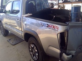 2016 TOYOTA TACOMA, GRAY, TRD, CREW CAB, 3.5L, MT, 4WD, Z25059